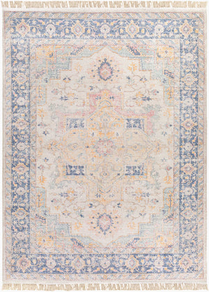 Surya Sivas 2' X 3' Handmade Rug - Timeless Elegance With Durable Design, Perfect For Any Decor Space Orange Viscose,Polyester,Cotton Svs2301-810