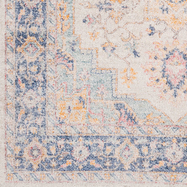 Surya Sivas 2' X 3' Handmade Rug - Timeless Elegance With Durable Design, Perfect For Any Decor Space Orange Viscose,Polyester,Cotton Svs2301-576