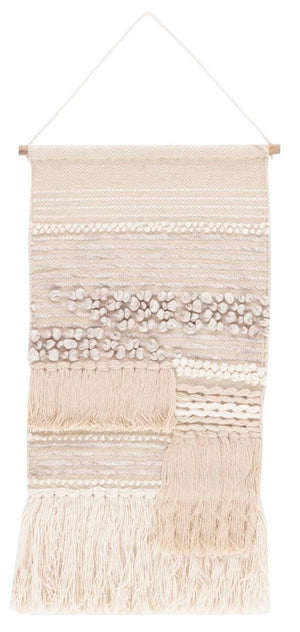 Safavieh Sedona Rasa Woven Wall Art Beige/Ivory SWA201B-2