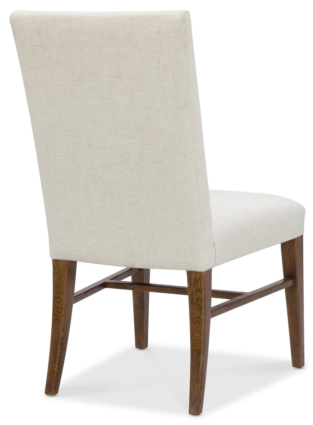 Hooker Furniture Driftwood Upholstered Dining Chair Solid Oak Distressed Finish Farmhouse Seat 6820-75512-85