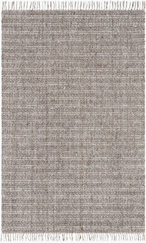 Surya Skywalk Swk-2300 Handmade 2' X 3' Wool & Polyester Rug - Modern Decor For Timeless Elegance Charcoal Wool,Polyester Swk2300-23