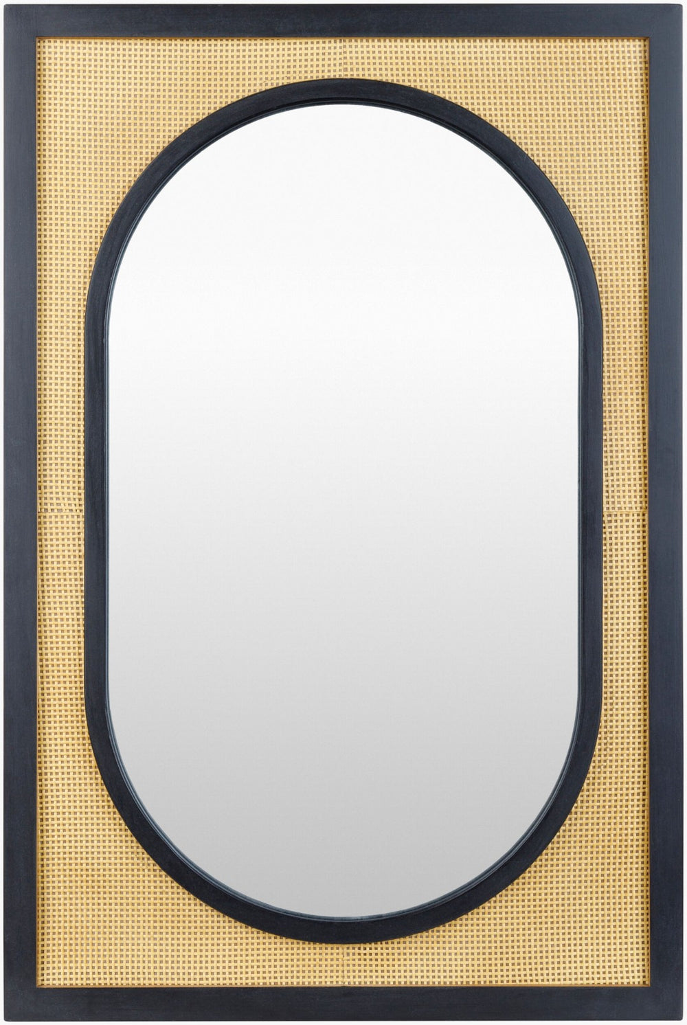 Livabliss Sulawesi Bohemian Global Carved Accent Mirror with Organic Texture for Entryway Decor SWS001-3624