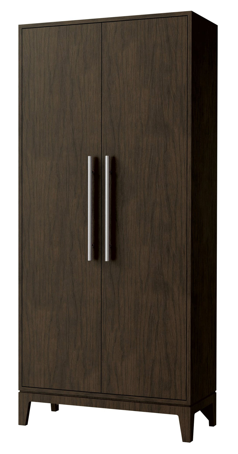 Hekman Furniture 680790 Millie Iii Storage Cabinet - Dark Coffee Finish, Adjustable Shelves & Modern Elegance Design Dark Coffee Oak Millie Iii Storage Cabinet 680790