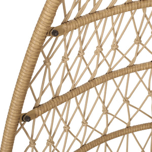 English Elm Christopher Knight Home® - Elijah Stylish Foldable Hanging Chair - Cozy Outdoor Basket Seat With Cushions For Relaxation & Charm 70604.00LTN