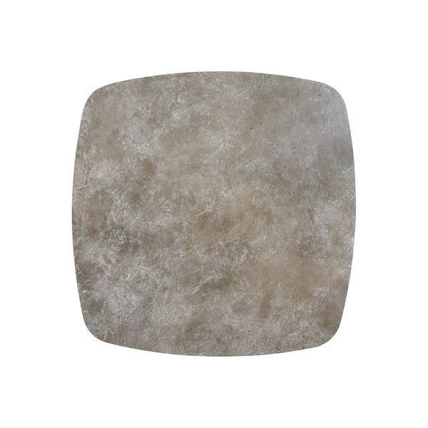 Bernhardt Bernhardt Monroe Stone Top Accent Table with Sculptural Wood Base for Modern Interiors 574114