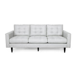 Christopher Knight Home® - Noble House - Jenny Contemporary Tufted Fabric 3-Seater Sofa