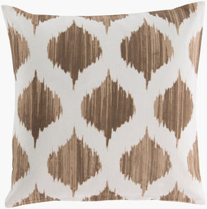 Surya Ogee Bohemian Global 18" Accent Pillow - Soft Cotton, Vibrant Design For Stylish Home Décor Beige Cotton,Cotton Sy018-2222