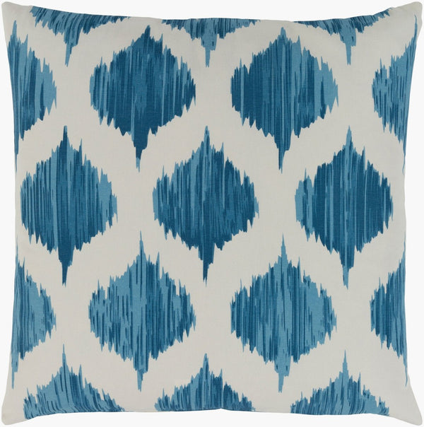 Livabliss Ogee Handcrafted Cotton Accent Pillow Bohemian Pattern for Sofas and Armchairs SY048-2222P