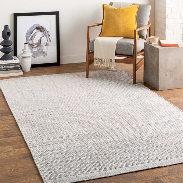 Surya Sycamore 10' X 14' Handmade Eco-friendly Area Rug - Cottage Charm With Easy Care & Style White Recycled Pet Yarn Syc2300-1215