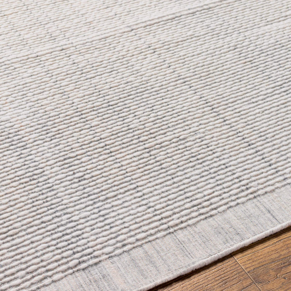 Surya Sycamore 10' X 14' Handmade Eco-friendly Area Rug - Cottage Charm With Easy Care & Style White Recycled Pet Yarn Syc2300-1215