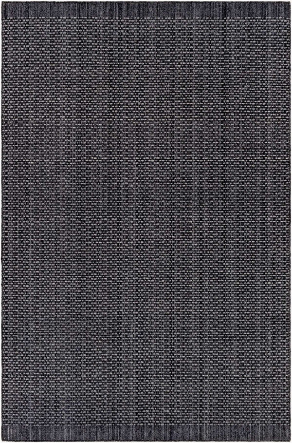 Surya Sycamore 10' X 14' Handmade Eco-friendly Area Rug - Cottage Charm With Easy Care & Style Charcoal Recycled Pet Yarn Syc2302-23
