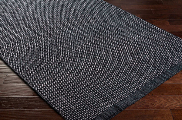Surya Sycamore 10' X 14' Handmade Eco-friendly Area Rug - Cottage Charm With Easy Care & Style Charcoal Recycled Pet Yarn Syc2302-23