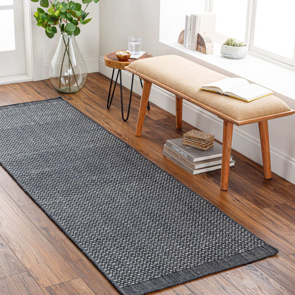 Surya Sycamore 10' X 14' Handmade Eco-friendly Area Rug - Cottage Charm With Easy Care & Style Charcoal Recycled Pet Yarn Syc2302-268