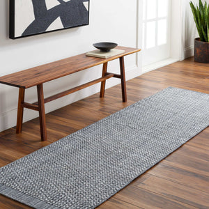 Surya Sycamore 10' X 14' Handmade Eco-friendly Area Rug - Cottage Charm With Easy Care & Style Charcoal Recycled Pet Yarn Syc2303-268