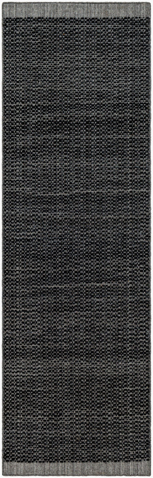 Surya Sycamore 10' X 14' Handmade Eco-friendly Area Rug - Cottage Charm With Easy Care & Style Black Recycled Pet Yarn Syc2304-268