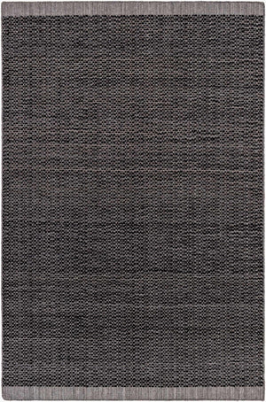Surya Sycamore 10' X 14' Handmade Eco-friendly Area Rug - Cottage Charm With Easy Care & Style Black Recycled Pet Yarn Syc2304-810