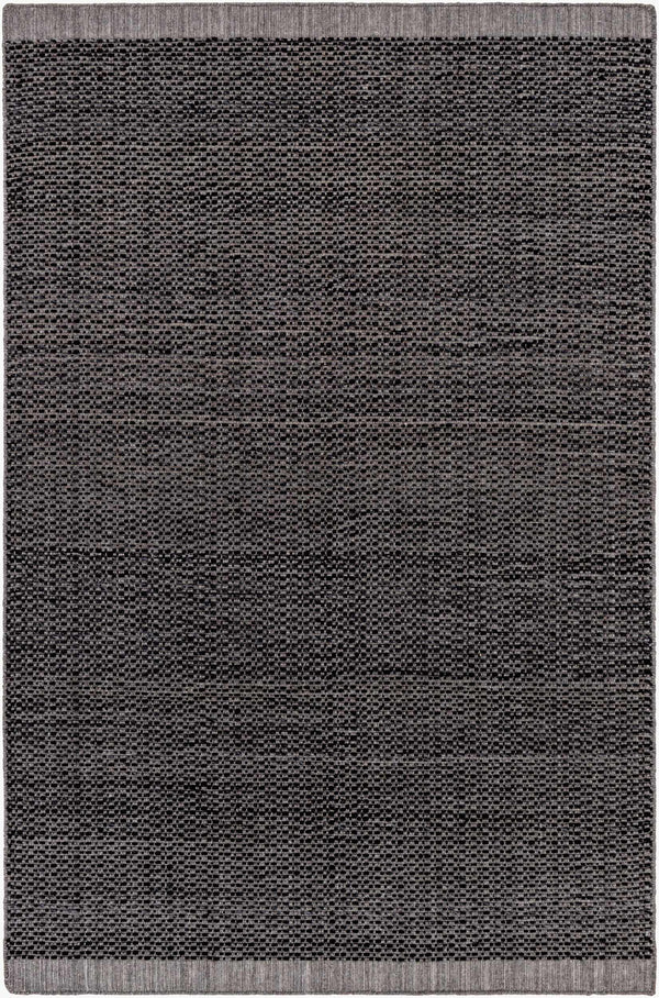 Surya Sycamore 10' X 14' Handmade Eco-friendly Area Rug - Cottage Charm With Easy Care & Style Black Recycled Pet Yarn Syc2304-810