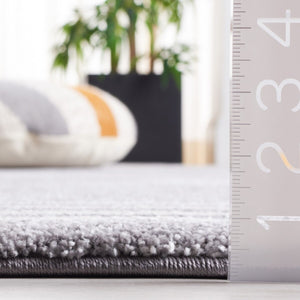 Safavieh Symphony 618 Power Loomed 100% Polypropylene Modern Rug Grey / Ivory SYH618F-8