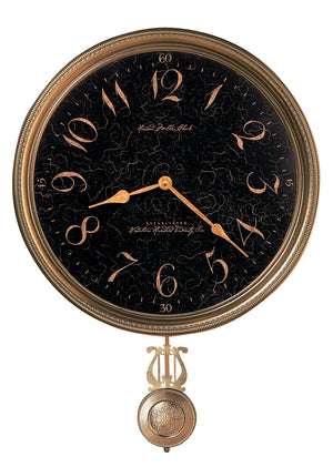 Hekman Furniture 620449 Antique Brass Paris Night Wall Clock - Exquisite Design, Elegant Numerals & Timeless Charm  Paris Night Wall Clock 620449
