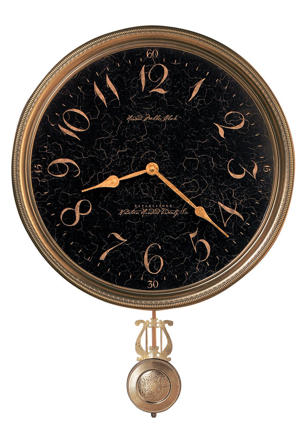 Hekman Furniture 620449 Antique Brass Paris Night Wall Clock - Exquisite Design, Elegant Numerals & Timeless Charm  Paris Night Wall Clock 620449