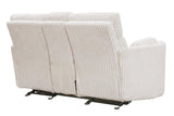 Parker House Radius - Mega Ivory Power Reclining Sofa And Loveseat Off White 100% Polyester (S) Mrad-32p-mgiv