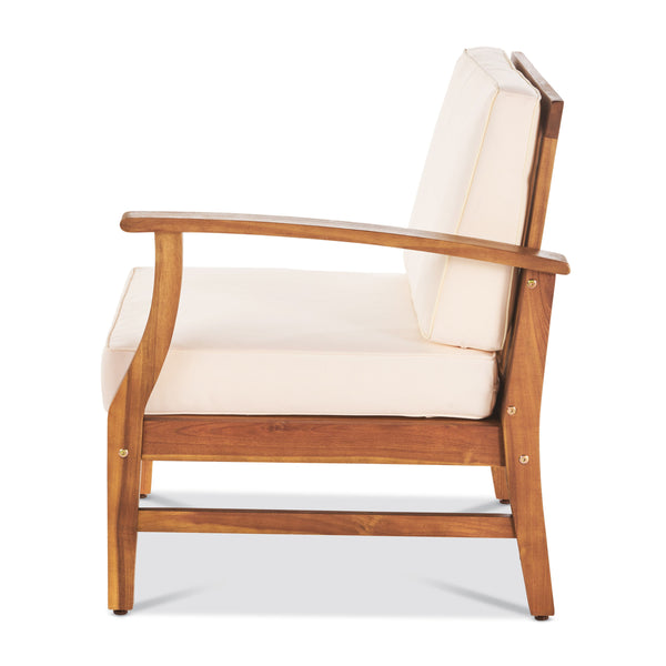 English Elm Perla Armless Accent Chair Tailored Low Profile Upholstered Seat for Living Room 58941.00L-M-RCRM-59098.00