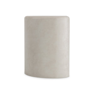 Bernhardt Bernhardt Nova Side Table In Light Vellum Finish — Sculptural Kidney-Shaped Wood Accent Table, 23" 519122