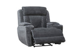 Parker House Parker Living Dalton - Lucky Charcoal Power Recliner Lucky Charcoal 100% Polyester (S) MDAL#812PH-LCH