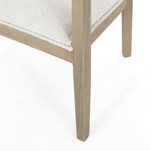 English Elm Christopher Knight Home® - ARM CHAIR Plush Upholstered Dining Club Chair with Rubberwood Frame, Mid-Century Modern Comfort Natural 73989.00ALM