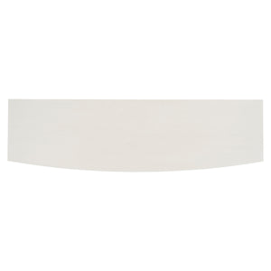 Bernhardt Bernhardt Silhouette Dresser With 9 Soft-Close Drawers, Eggshell Finish, Polished Steel & Kabebe Shell Accents 307054