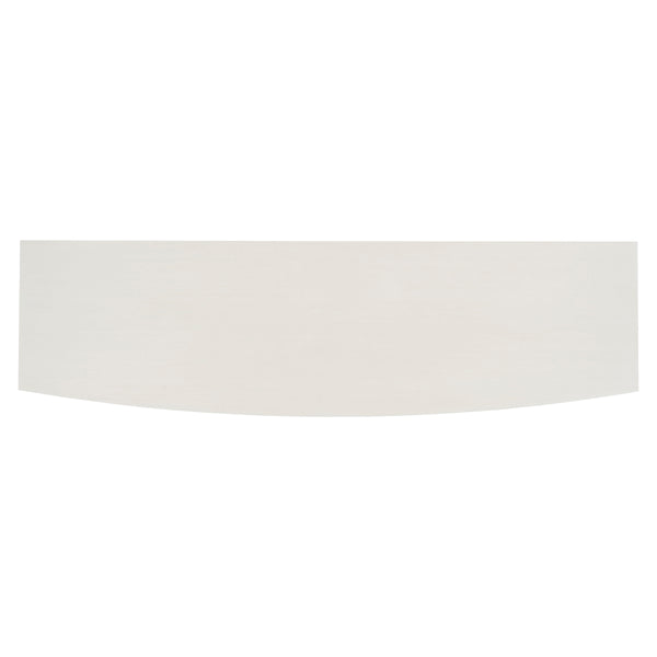 Bernhardt Bernhardt Silhouette Dresser With 9 Soft-Close Drawers, Eggshell Finish, Polished Steel & Kabebe Shell Accents 307054