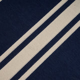 Christopher Knight Home® - Noble House - Cabana Outdoor 7'10" X 10' Stripe Area Rug, Navy and Ivory