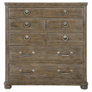 Bernhardt Rustic Patina Drawer Chest in Peppercorn Finish 387118D