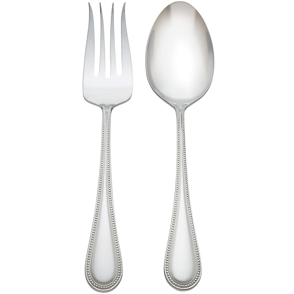 Lenox Reed and Barton Lyndon 2 Piece Salad Serving Set Metallic, STAINLESS METAL 4230836