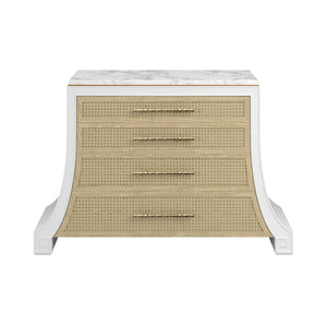 A.R.T. Furniture Eave Accent Chest – Elegant Coastal-Inspired Storage Solution for Modern Farmhouse Interiors White 436397-1866