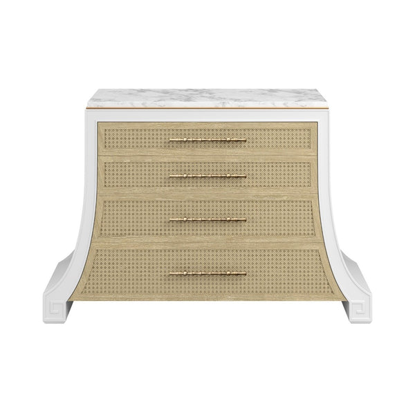 A.R.T. Furniture Eave Accent Chest – Elegant Coastal-Inspired Storage Solution for Modern Farmhouse Interiors White 436397-1866