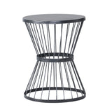 Christopher Knight Home® - Noble House - Lassen Outdoor 16 Inch Iron Side Table