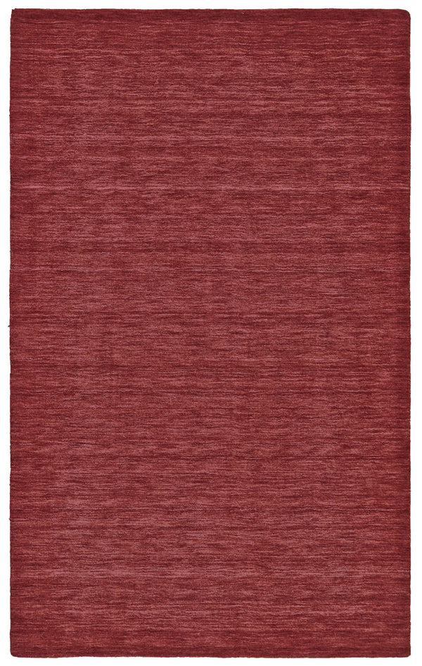 Feizy Rugs Luna Hand Woven Wool Area Rug - Stylish, Stain-resistant, Perfect For High Traffic Spaces & Decor Red Wool 5798049fred000h50
