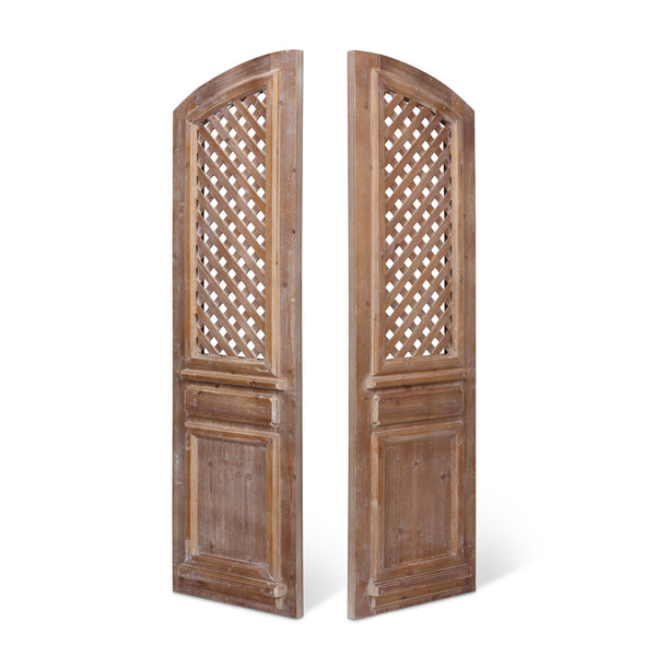 Park Hill Arched Lattice Work Panels - Set of 2 EWW00989