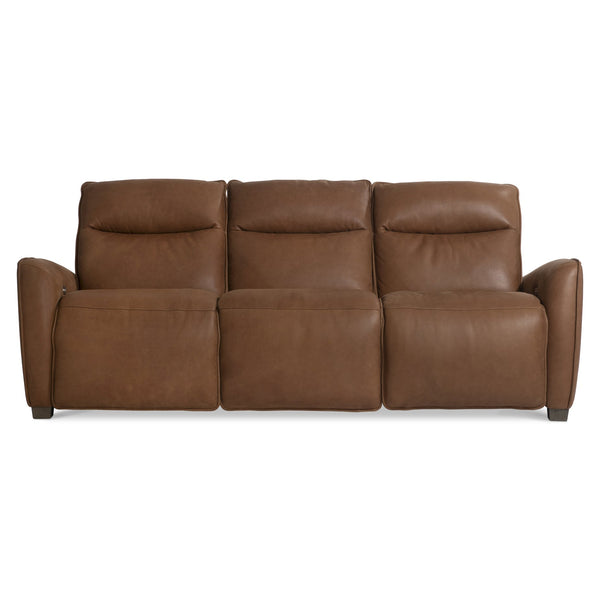 Bernhardt Bernhardt Sorrento Leather Power Motion Sofa With Usb, Plush Seating, Tufted Modern Design 387RLO