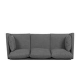 Christopher Knight Home® - Noble House - Feichko Contemporary Fabric Pillow Back 3 Seater Sofa