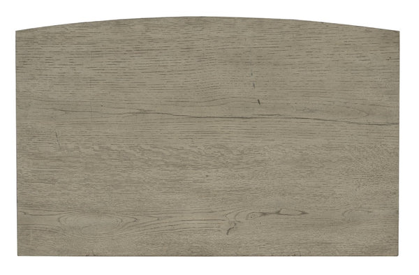 Hooker Furniture Linville Ashford Three-Drawer Nightstand In Mink Weathered Oak With Usb Charging, Self-Closing Drawers And Antique Pewter Pulls 6150-90216-85