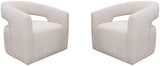 Parker Living Orbit - Elise Natural Open Back Accent Chair - Set of 2 Elise Natural SORB#912-2-ELNT Parker House