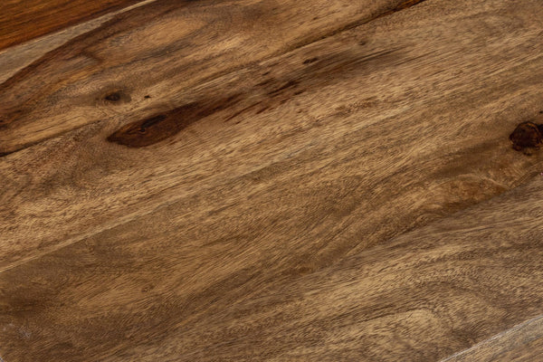 Porter Designs Taos Solid Sheesham Wood Counter Chair Set - Artisan Crafted Elegance For Your Home Brown Wood 07-196-02-9026h