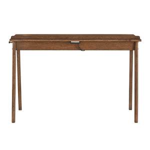 Homelegance By Top-Line Chilton Walnut Finish Writing Desk and Chair Set Walnut Rubberwood