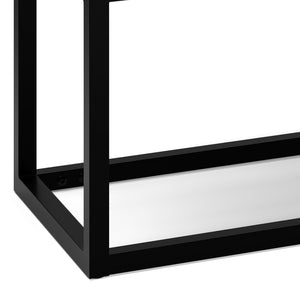 English Elm Reynolds Distressed Chestnut Brown Bench - Handcrafted Vegan Leather Ottoman For Modern Spaces B136P159250-GIGA