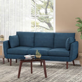 Christopher Knight Home® - Noble House - Feichko Contemporary Fabric Pillow Back 3 Seater Sofa