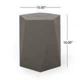 Christopher Knight Home® - Noble House - Apollo Outdoor Modern Side Table