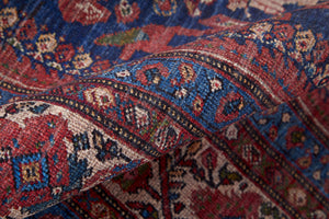 Feizy Rugs Rawlins Vintage-inspired Machine Made Polyester Low Pile Oriental Rug - Timeless Elegance For Any Space Red,Blue,Tan Polyester Rln39hgfnvymltf71