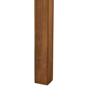 English Elm Perla Square Acacia Wood Coffee Table Grey Finish Indoor Outdoor Patio Living Room 59098.00